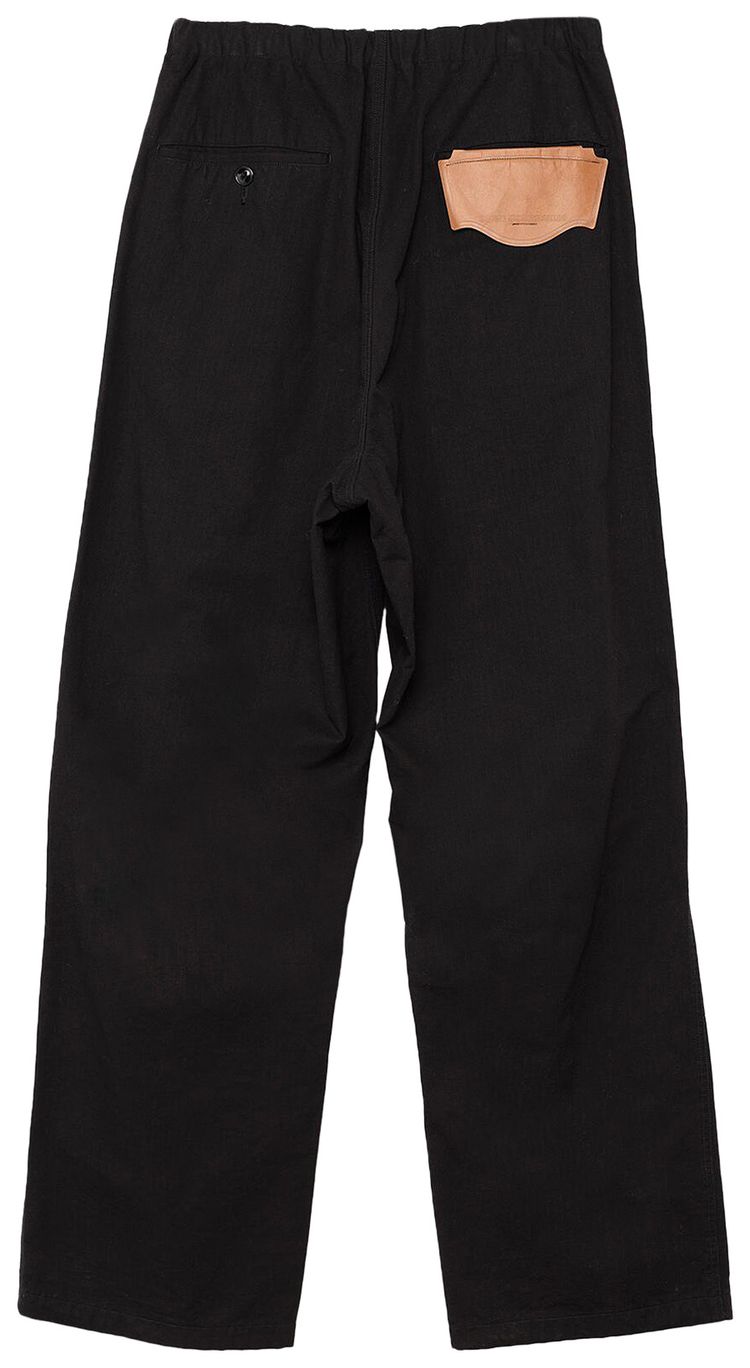 Maison Mihara Yasuhiro Ripstop Parachute Trousers Black