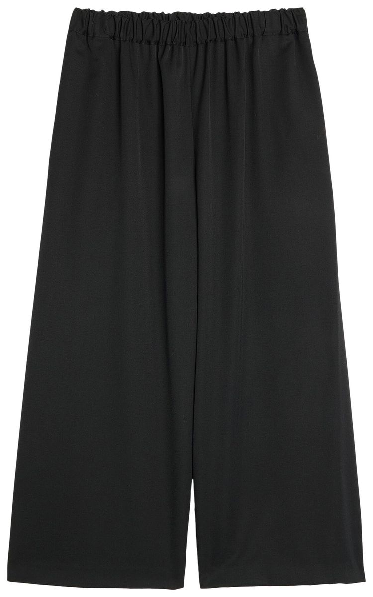 Comme des Garcons Wool Gabardine Straight Pant Black