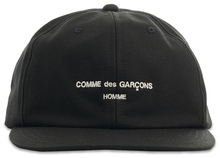 Comme des Garcons Homme Plus Serge Logo Cap Black