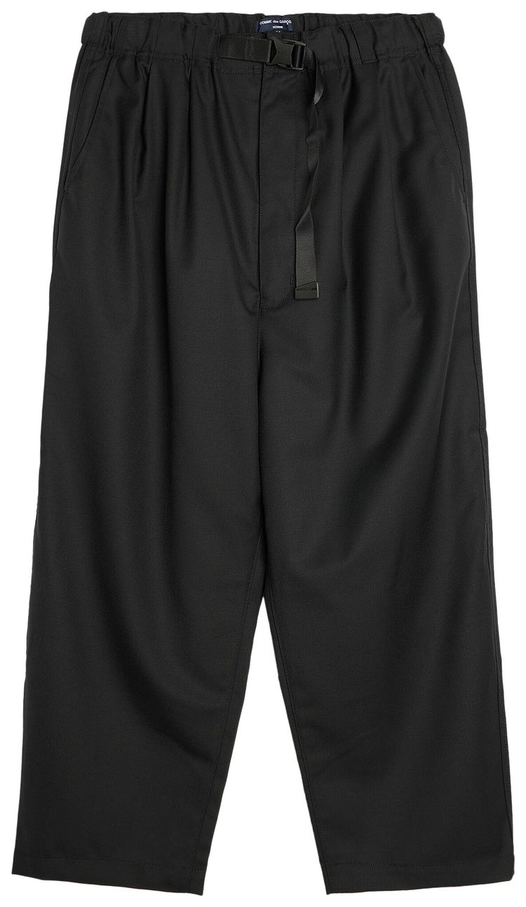 Comme des Garcons Homme Plus Wool Serge Pant Black