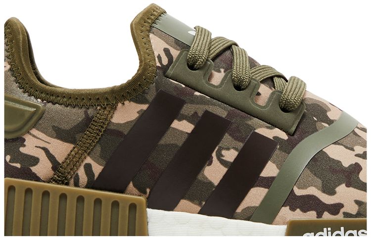 Adidas NMD R1 J Olive Strata Camo