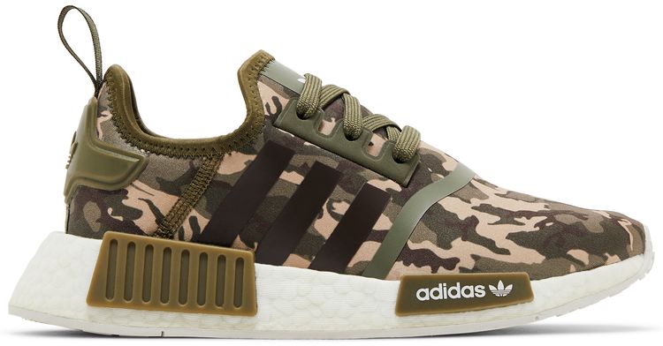 Adidas NMD R1 J Olive Strata Camo