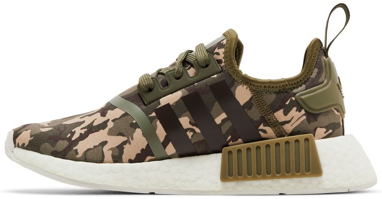 Adidas NMD R1 J Olive Strata Camo
