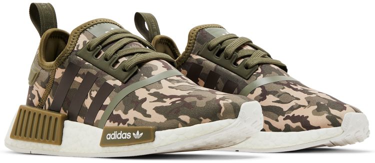 Adidas NMD R1 J Olive Strata Camo