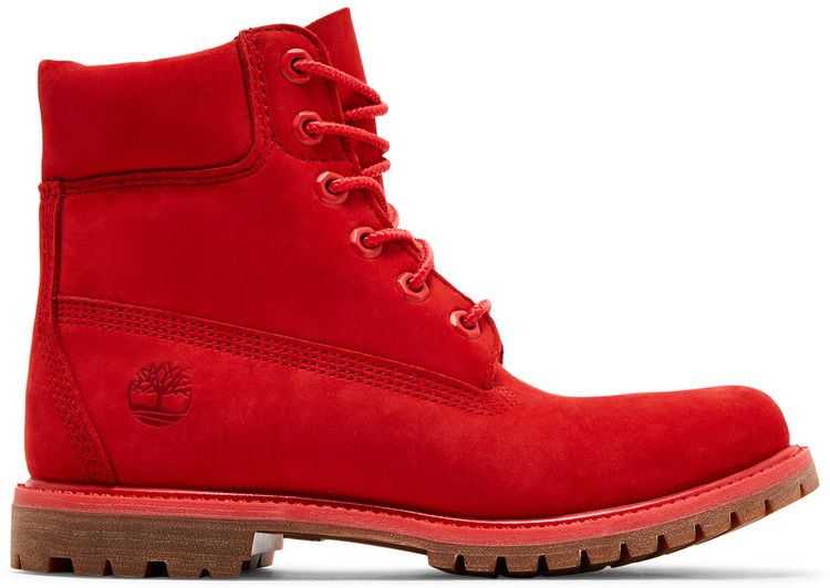 Timberland Wmns 6 Inch Boot 50th Anniversary   Medium Red