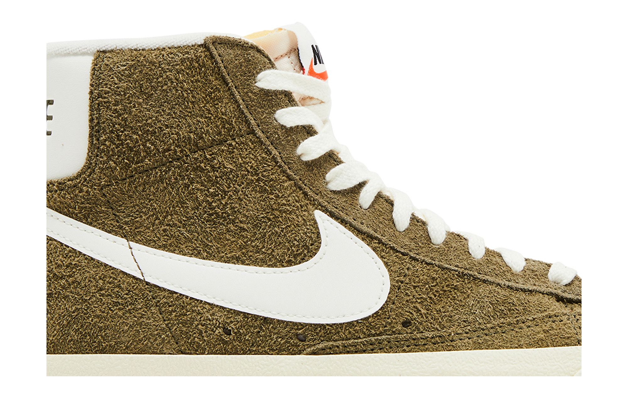 Women's nike suede blazer mid vintage sneakers olive on sale