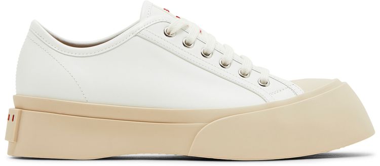Marni Wmns Pablo Lace Up Sneaker Lily White