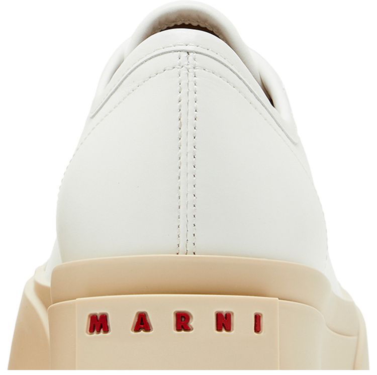 Marni Wmns Pablo Lace Up Sneaker Lily White