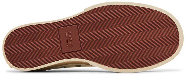 Marni Wmns Pablo Lace Up Sneaker Lily White