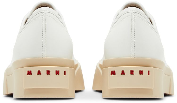 Marni Wmns Pablo Lace Up Sneaker Lily White