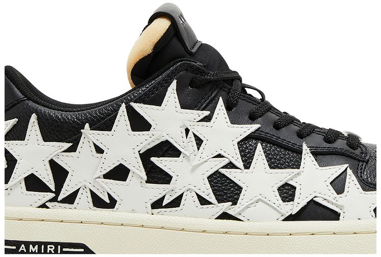 Amiri Stars Low Black White