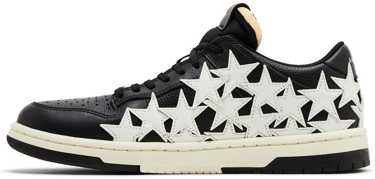 Amiri Stars Low Black White