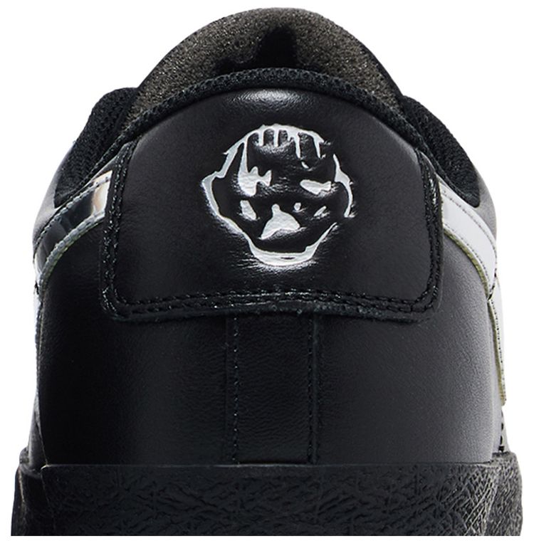 Dancer Skateboards x Nike Zoom Blazer Low SB Black Metallic Silver