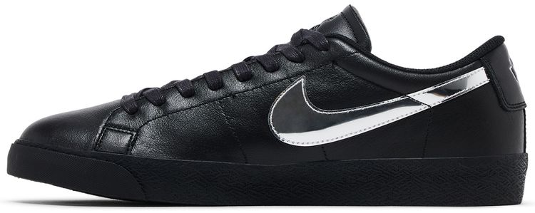 Dancer Skateboards x Nike Zoom Blazer Low SB Black Metallic Silver