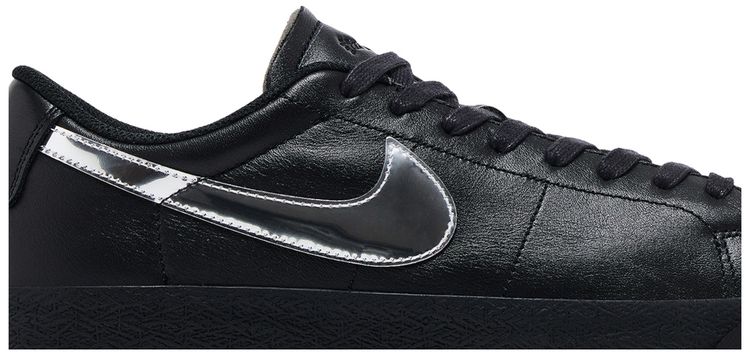 Dancer Skateboards x Nike Zoom Blazer Low SB Black Metallic Silver