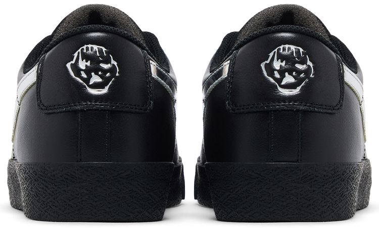 Dancer Skateboards x Nike Zoom Blazer Low SB Black Metallic Silver