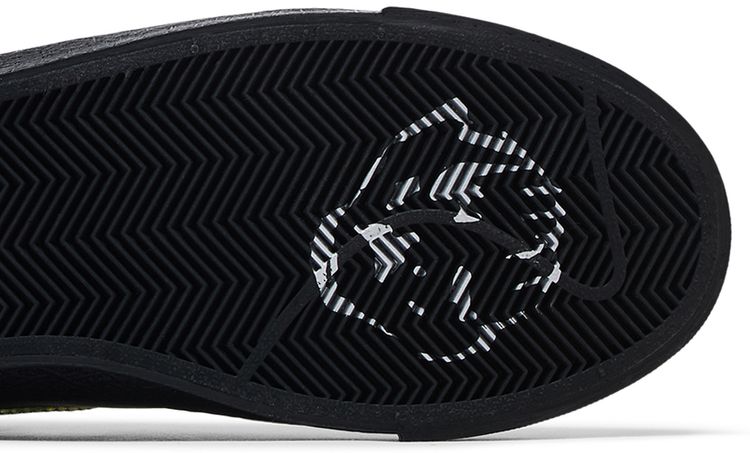 Dancer Skateboards x Nike Zoom Blazer Low SB Black Metallic Silver