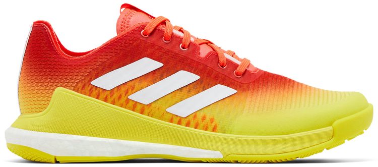 Adidas Wmns Crazyflight Solar Red Acid Yellow