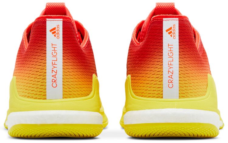Adidas Wmns Crazyflight Solar Red Acid Yellow