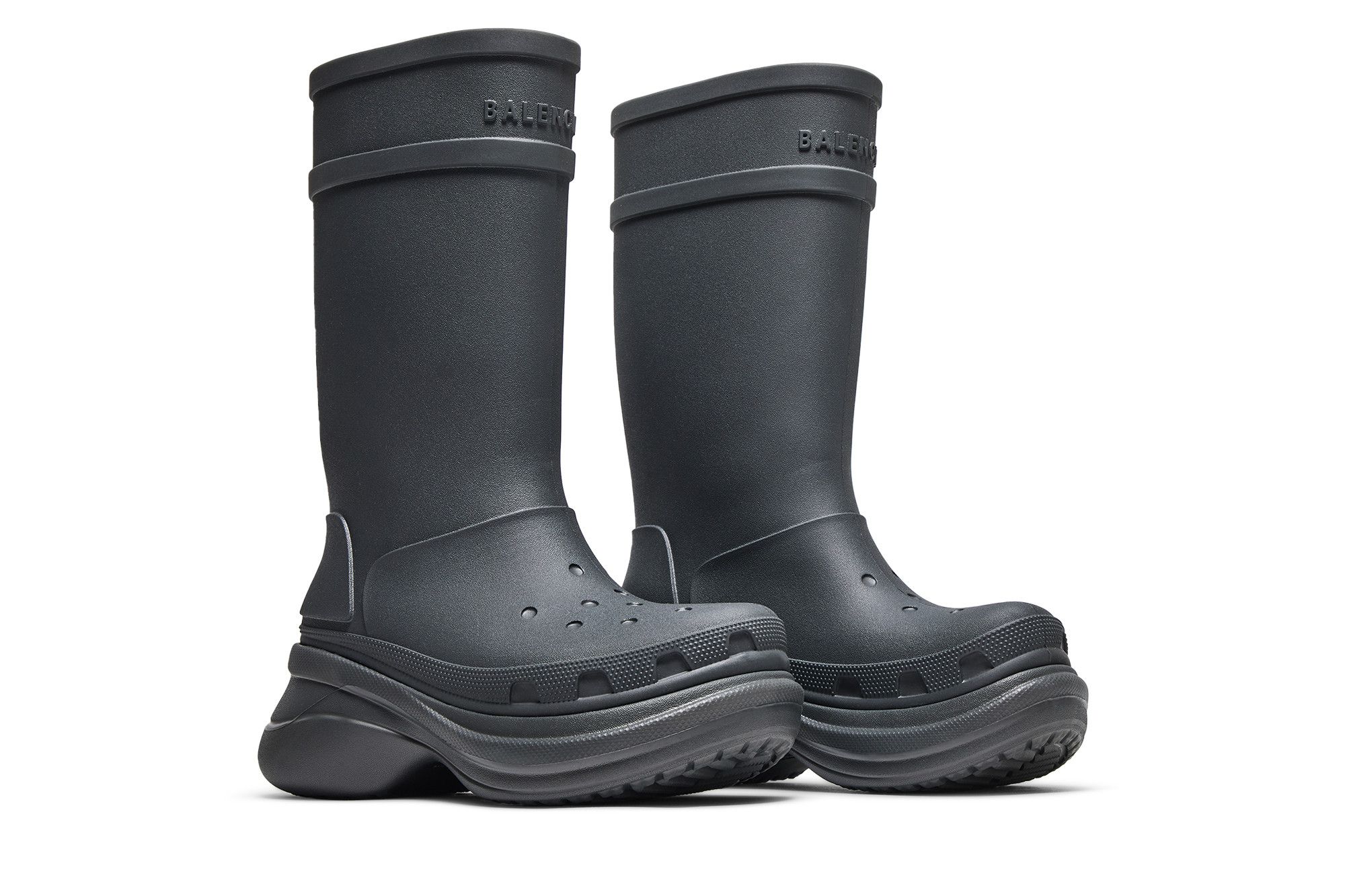 Balenciaga boots mens grey store