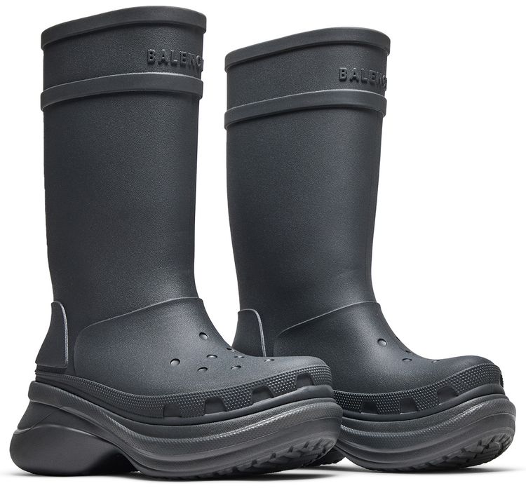 Crocs x Balenciaga Clog Boot 20 Dark Grey