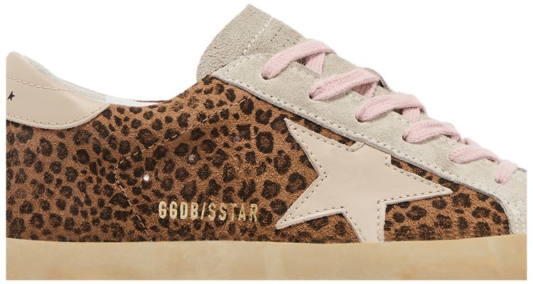 Golden Goose Wmns Superstar Leopard Warm Sand