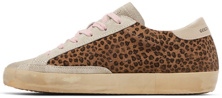 Golden Goose Wmns Superstar Leopard Warm Sand