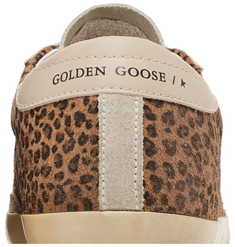 Golden Goose Wmns Superstar Leopard Warm Sand