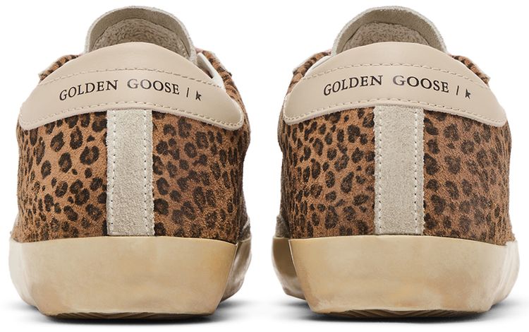 Golden Goose Wmns Superstar Leopard Warm Sand