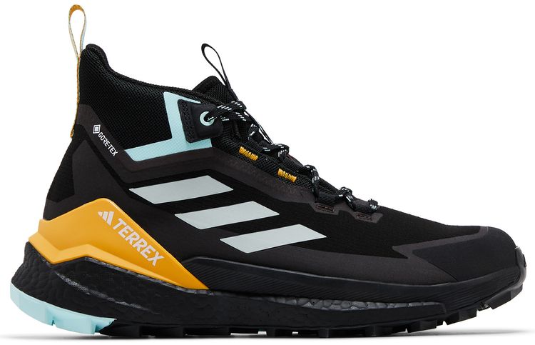 Terrex Free Hiker GORE TEX 20 Black Aqua Yellow