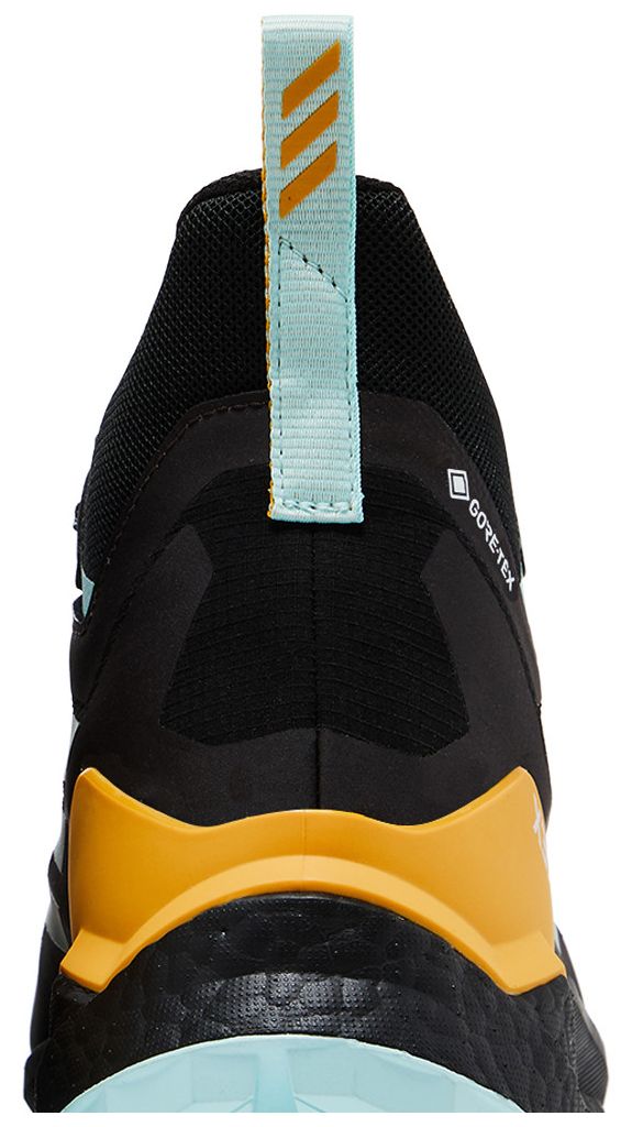 Terrex Free Hiker GORE TEX 20 Black Aqua Yellow