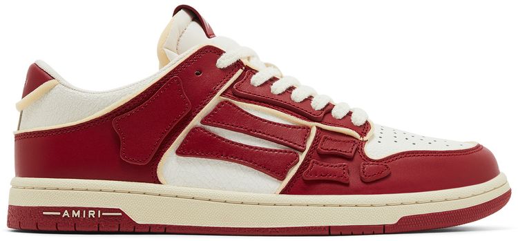 Amiri Skel Top Low Collegiate   Red White