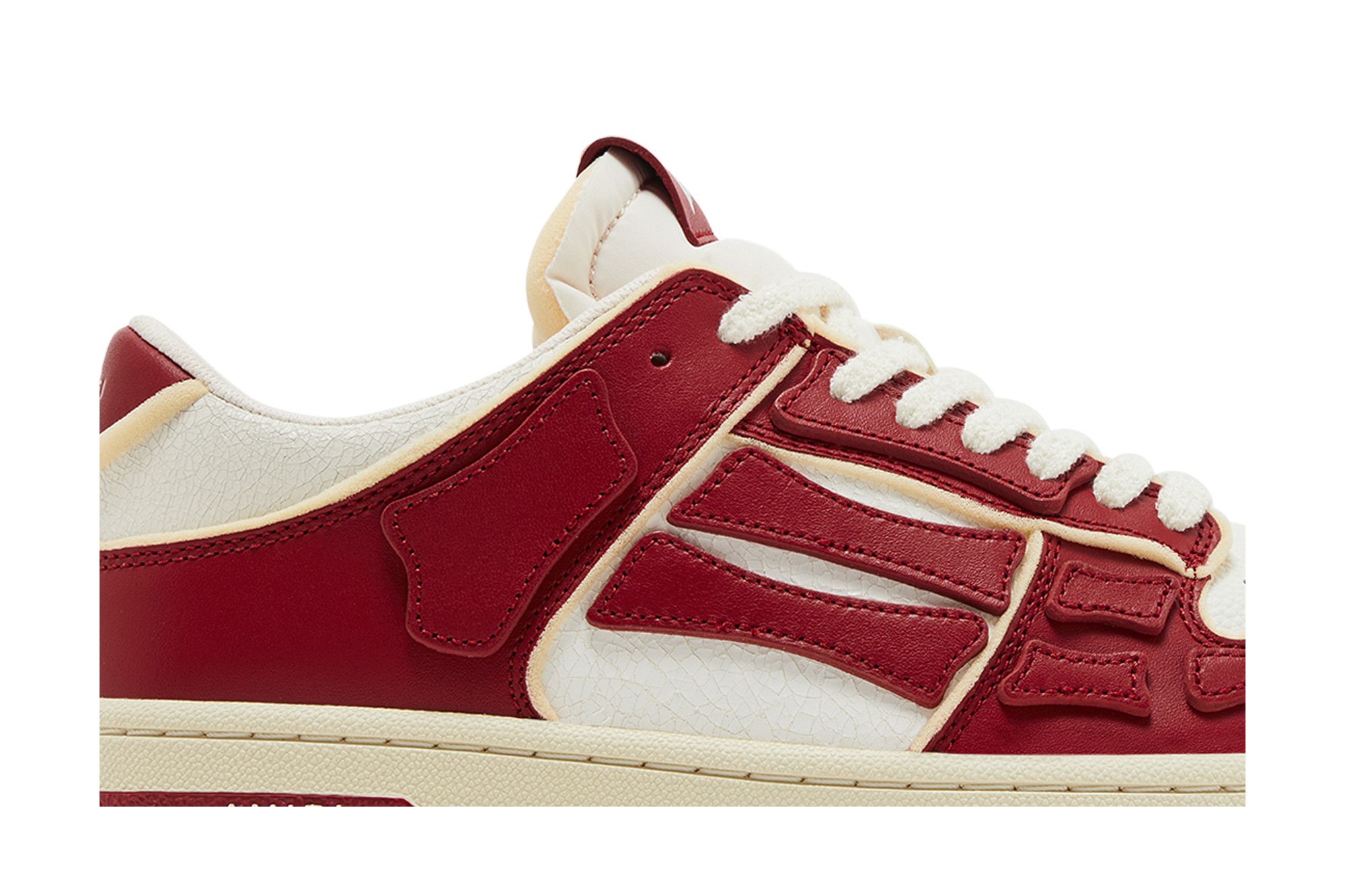 Buy Amiri Skel Top Low 'Collegiate - Red White' - AMFOSR1030