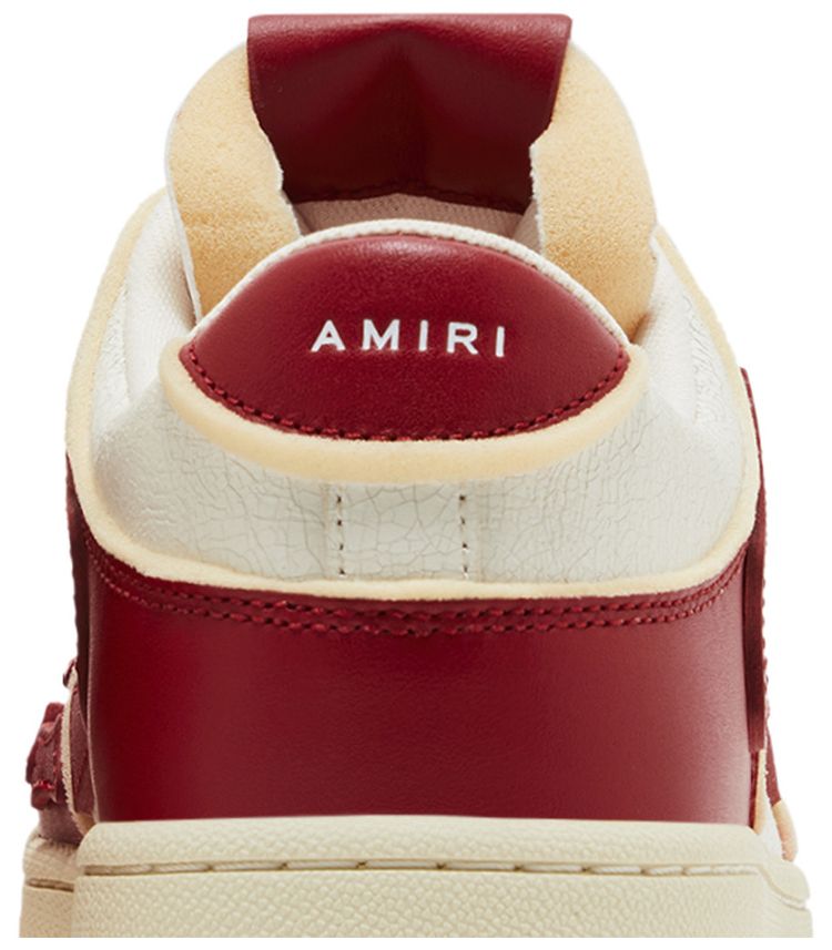 Amiri Skel Top Low Collegiate   Red White