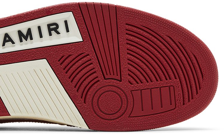 Amiri Skel Top Low Collegiate   Red White