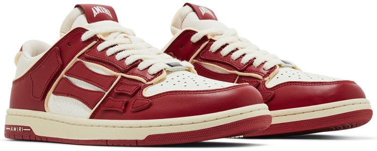 Amiri Skel Top Low Collegiate   Red White