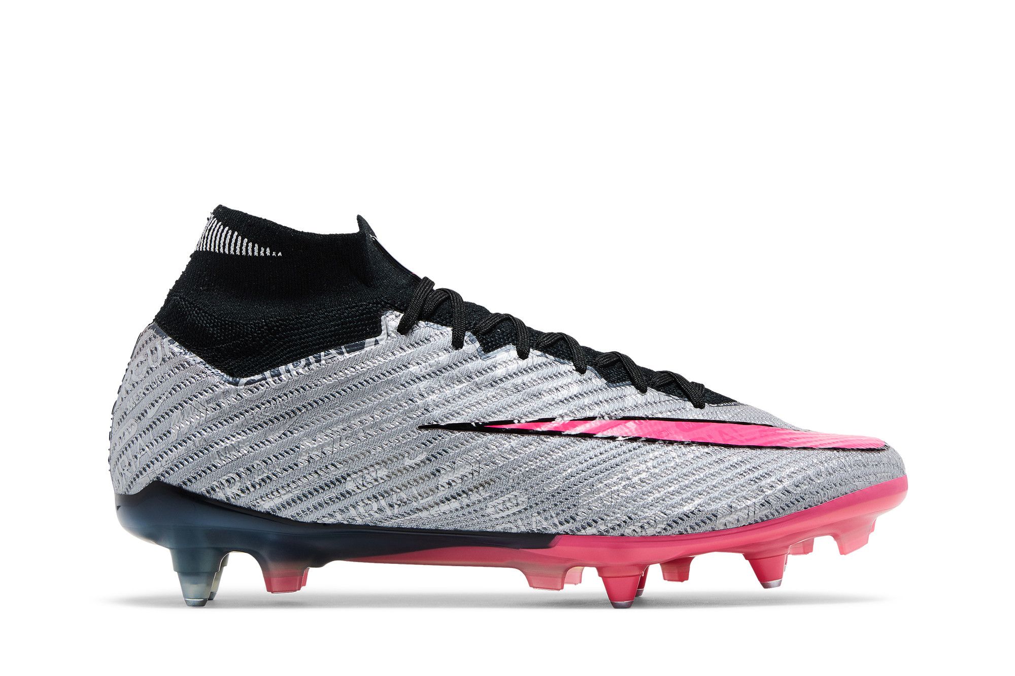 シューズ NIKE Air zoom SG Nike Zoom Mercurial Superfly 9 Elite SG AC “XXV” Silver Pink