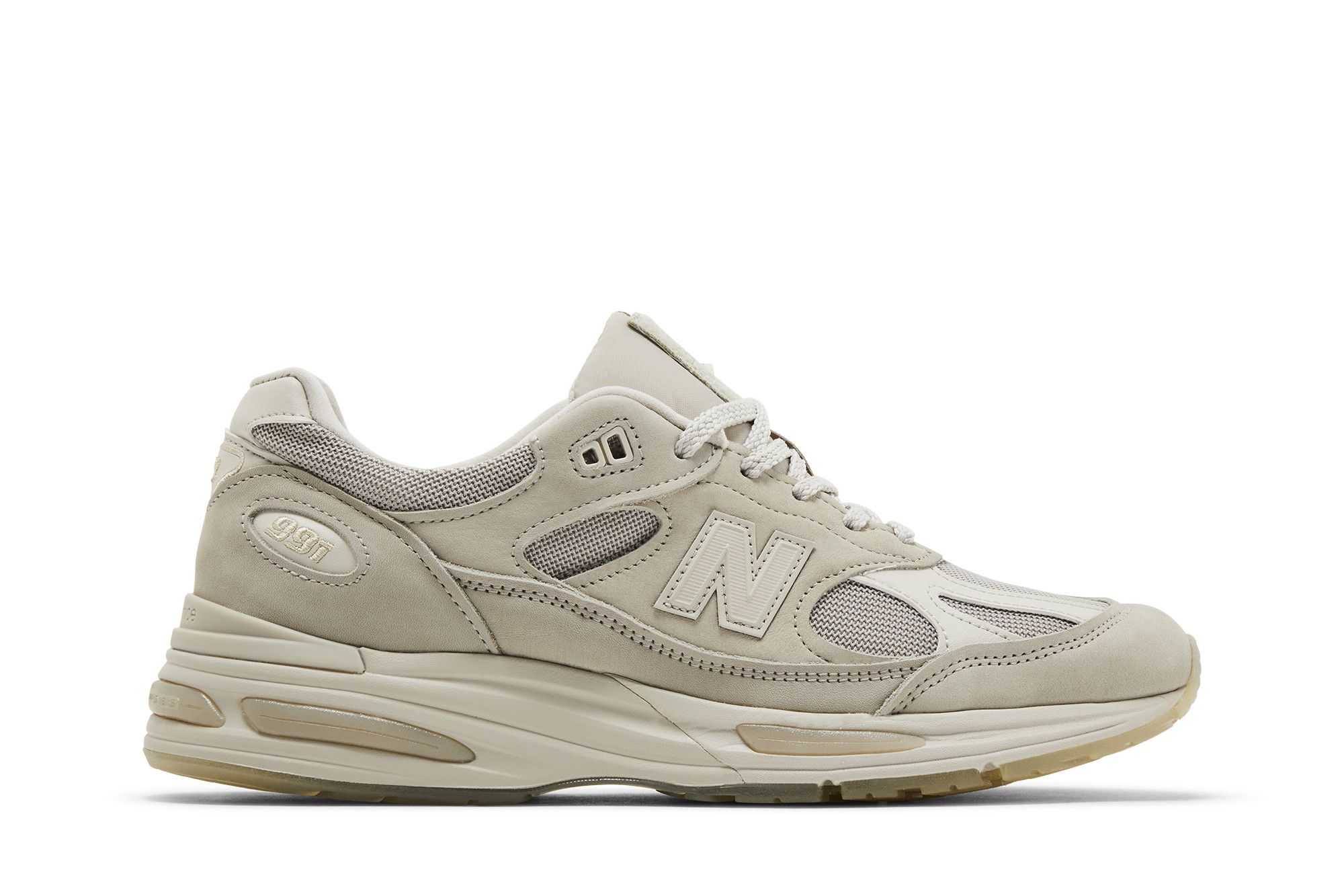 Stone ×NewBalance991V2　Ghost　Beige New Balance 991v2 MiUK Stone Island Ghost Pack Sand Men's