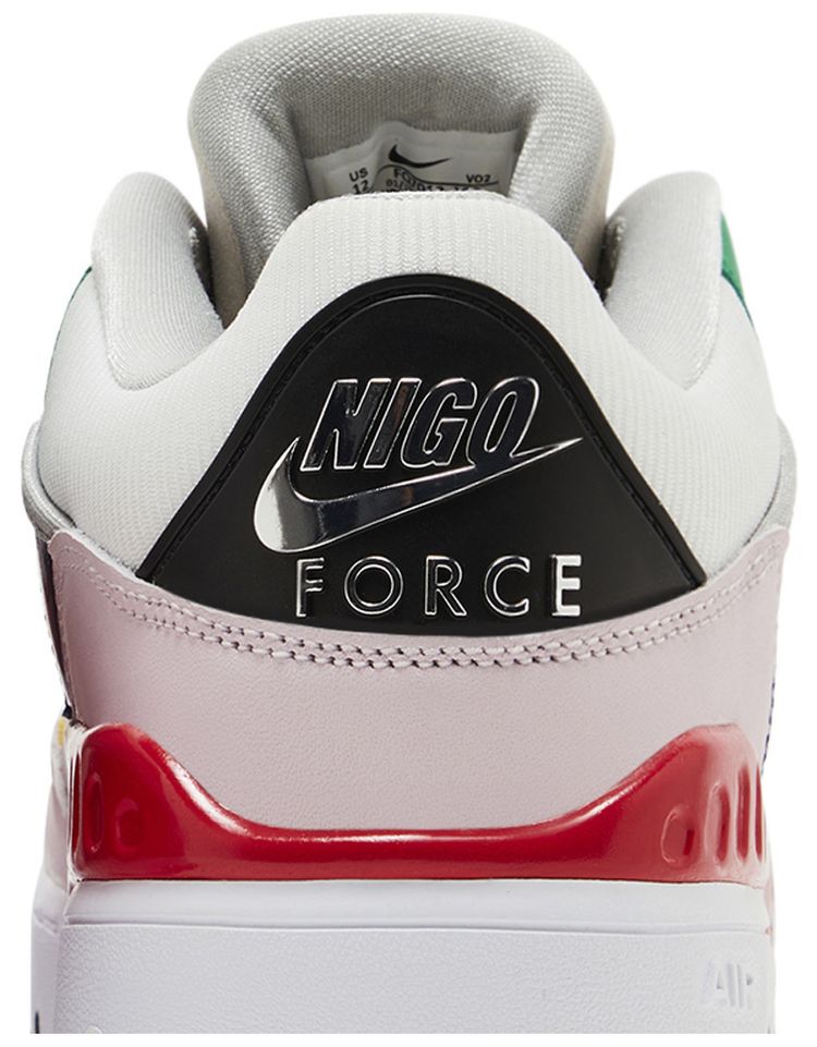 Nigo x Air Force 3 Low SP White Multi Color