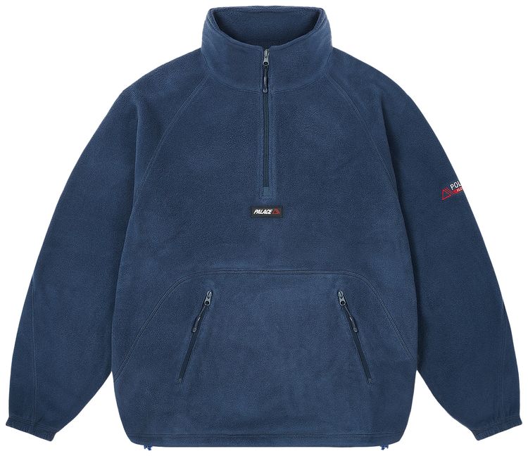 Palace Polartec 12 Zip Jacket Navy