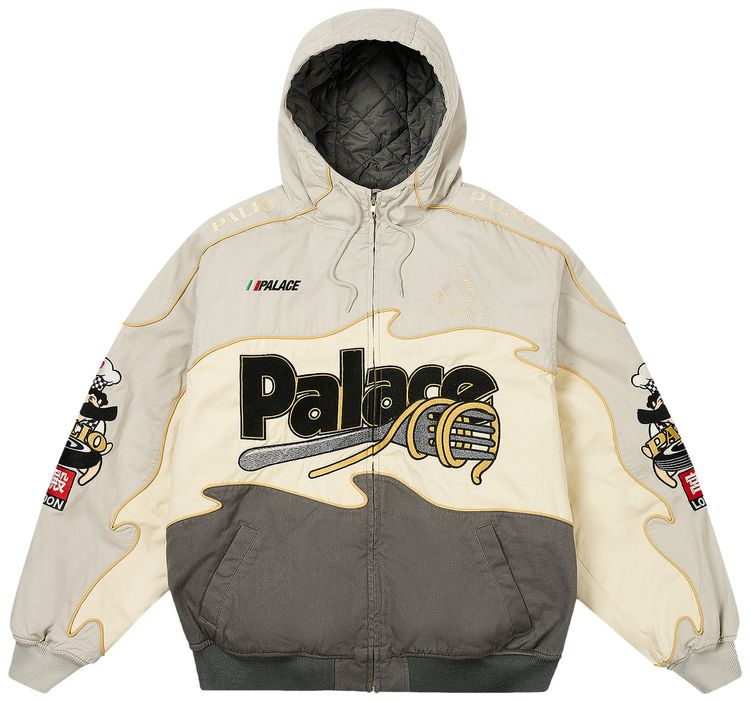 Palace Pasta Jacket Concrete Grey