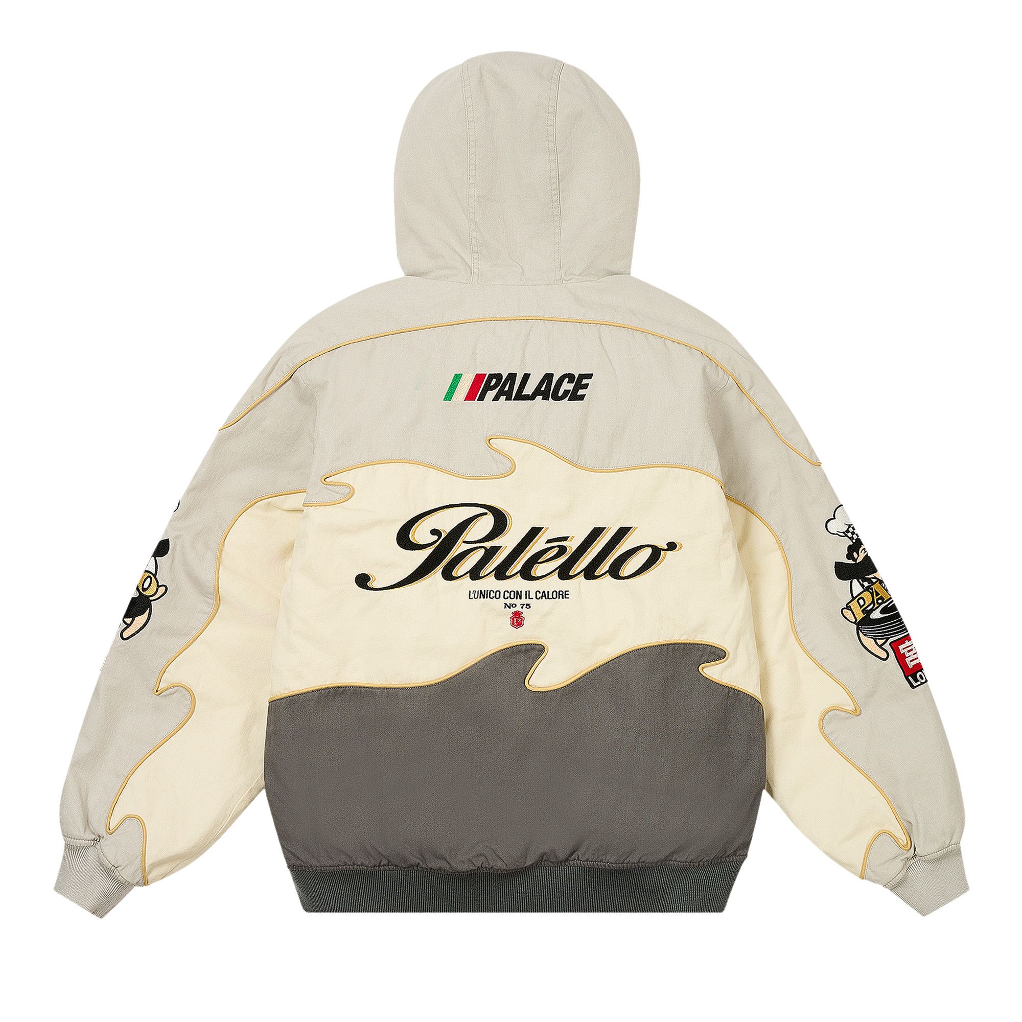 Buy Palace Pasta Jacket 'Concrete Grey' - P27JK096 | GOAT