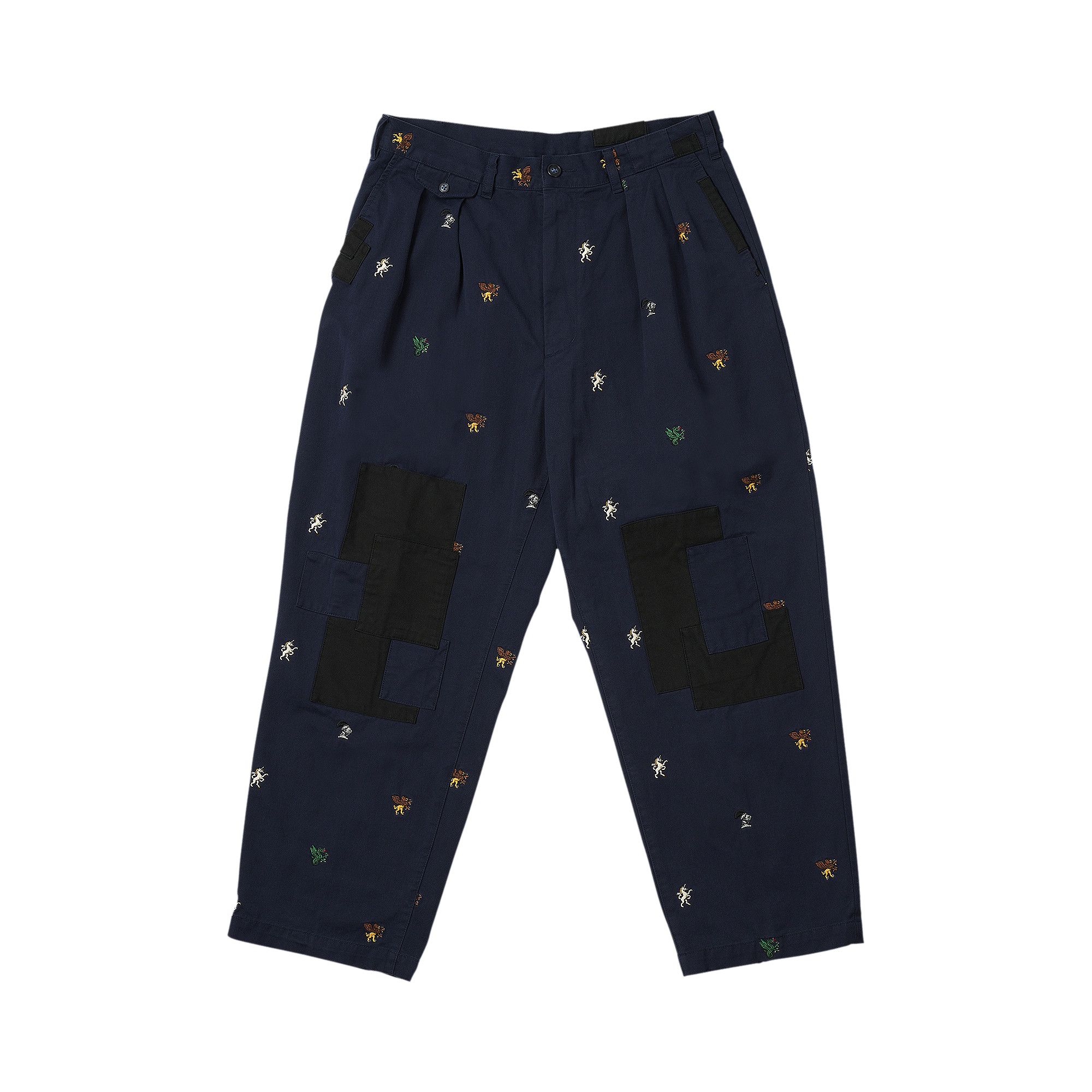 【スーパーセール】 Buy Palace 'Navy Trousers Twill Pleated Plus Beams x パンツ