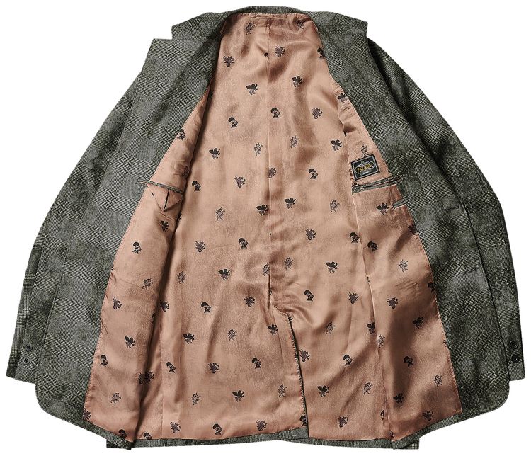 Palace x Beams Plus Suit Jacket Glen Check