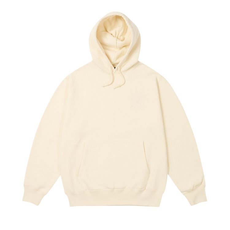 Palace x Beams Plus Graphic Hood Whisper White