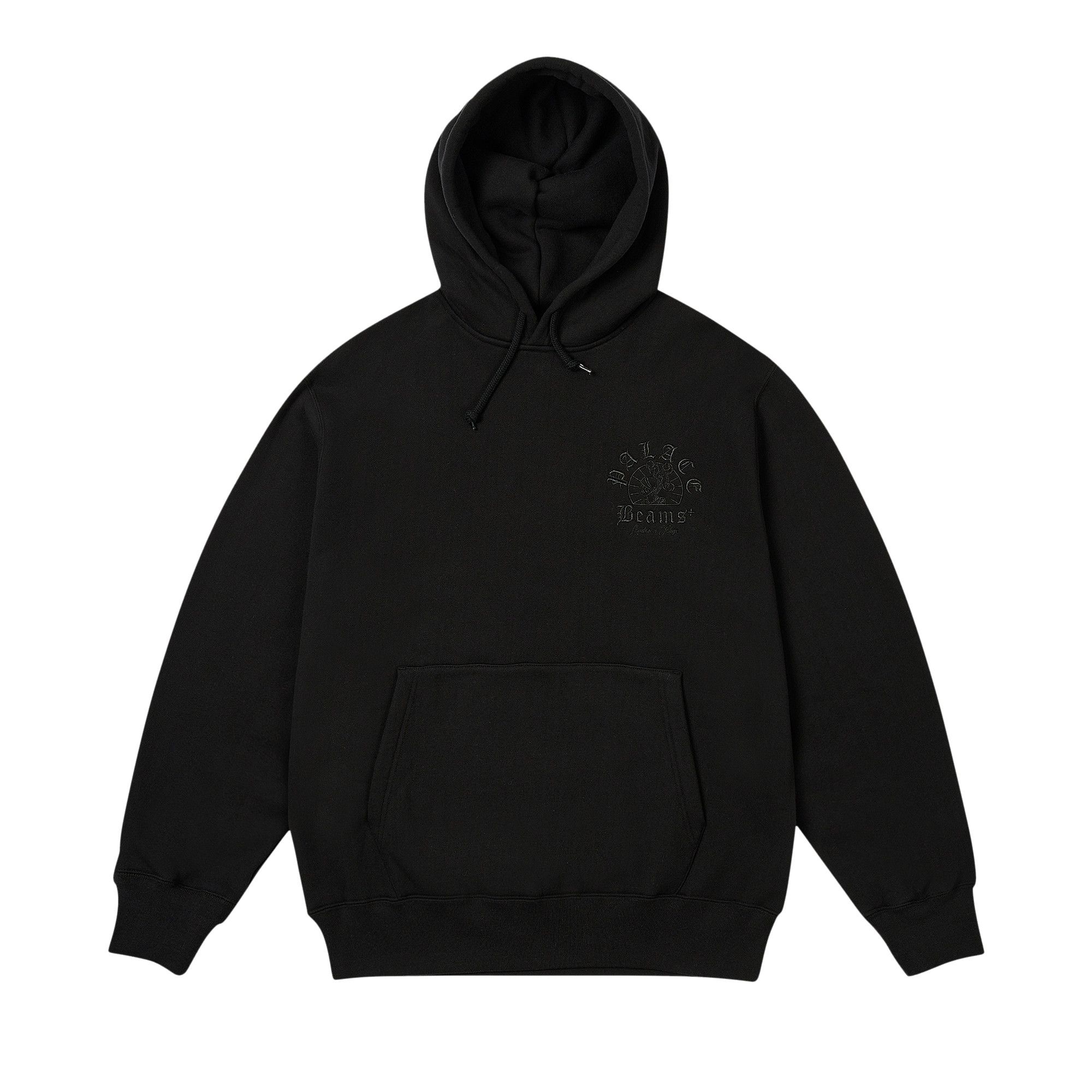 トップス PALACE BEAMS PLUS GRAPHIC HOOD JET BLACK