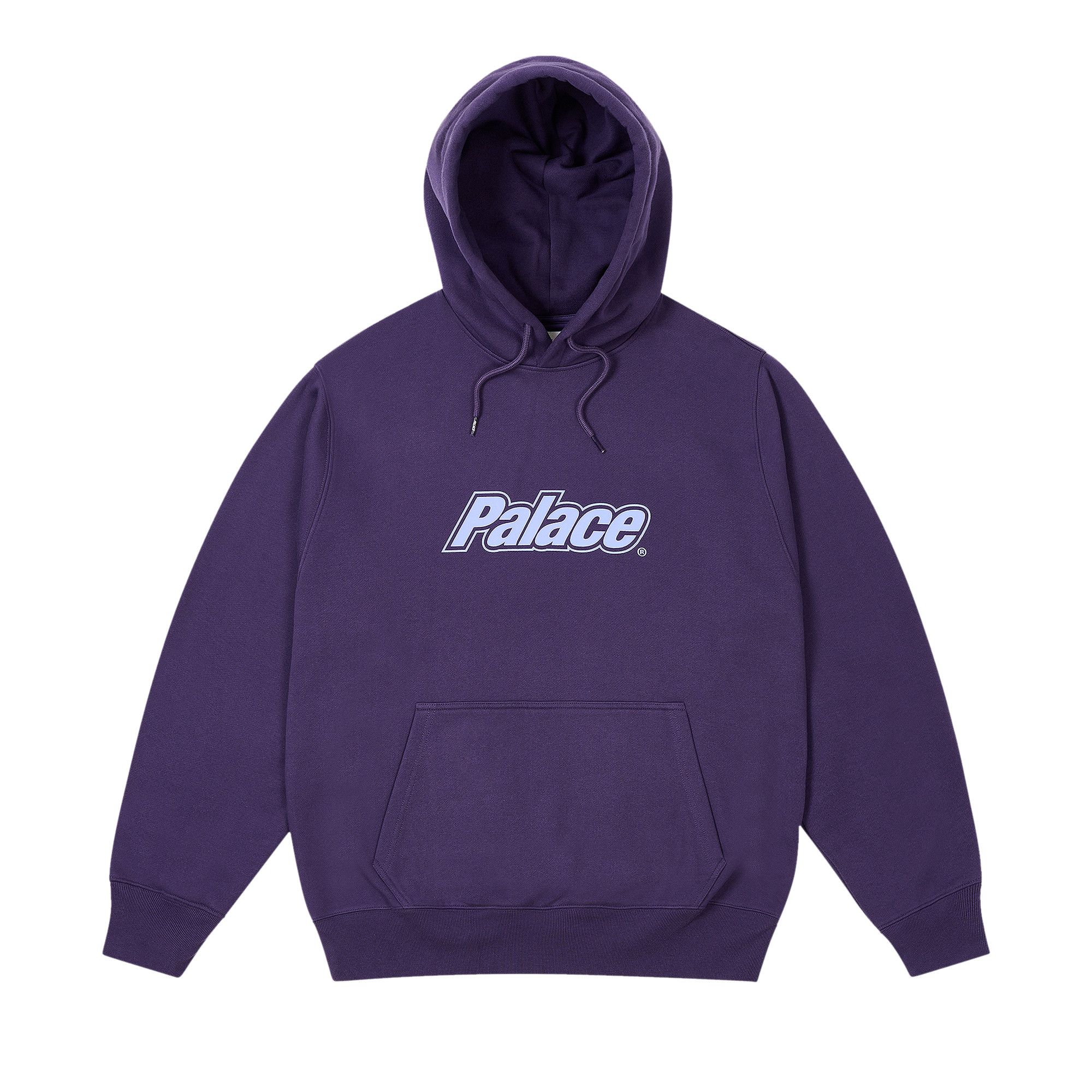 Palace hoodie purple top