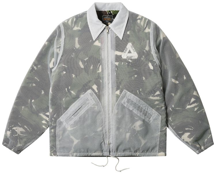 Palace x Beams Plus Fleece Lined Coach Jacket Camo