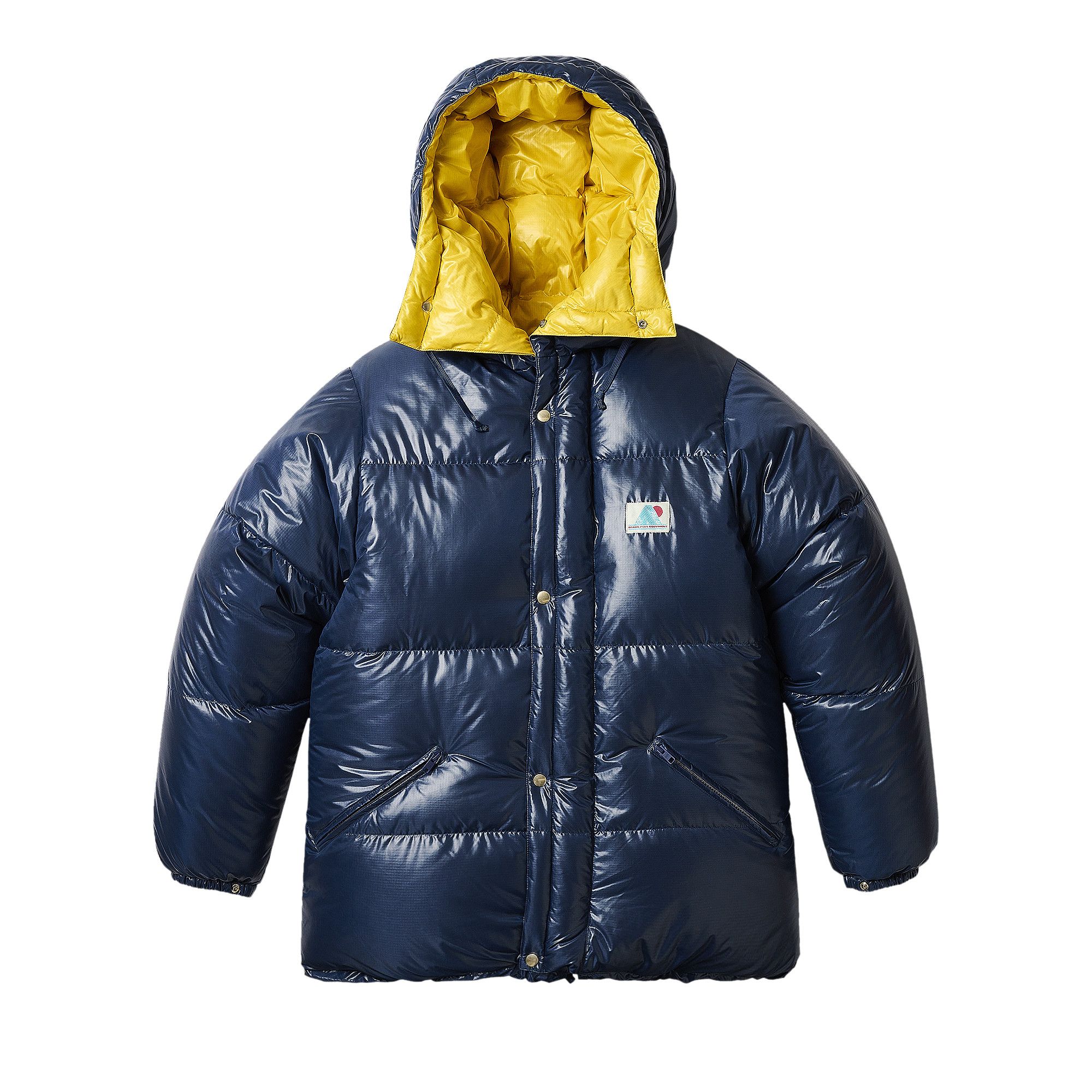 Buy Palace x Beams Plus Expedition Down Jacket 'Navy/Yellow