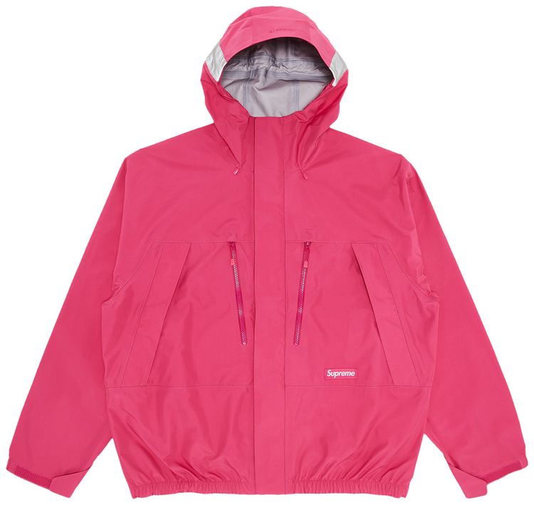 Supreme GORE TEX Taped Seam Shell Jacket Pink